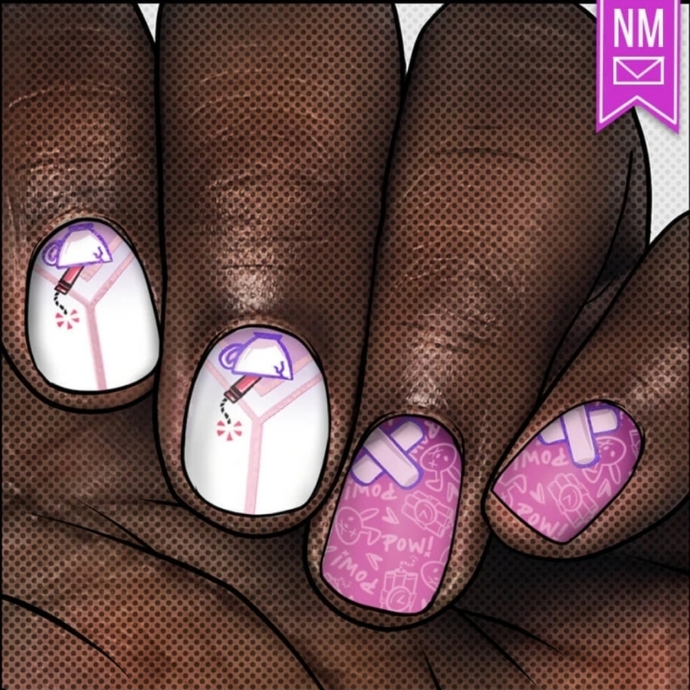 Espionage Cosmetics Booty Like Pow nail strips